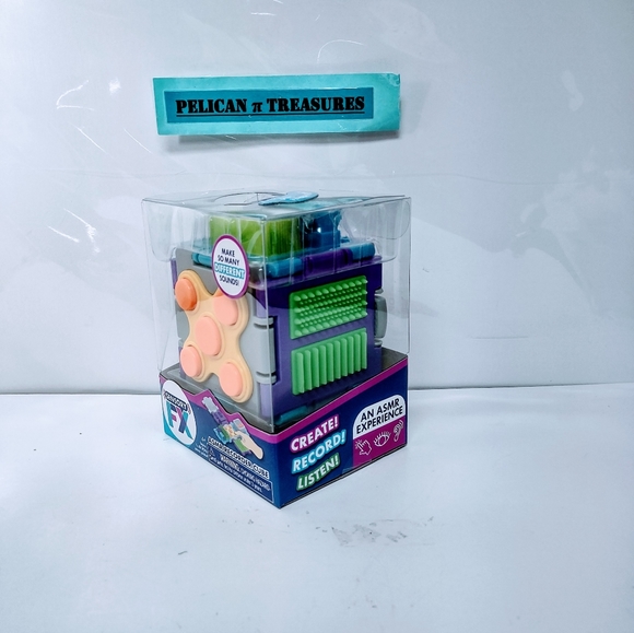 Sensory FX ASMR Recorder Cube Oddly Satisfying Unique Soothing Sounds NIB - Picture 2 of 6